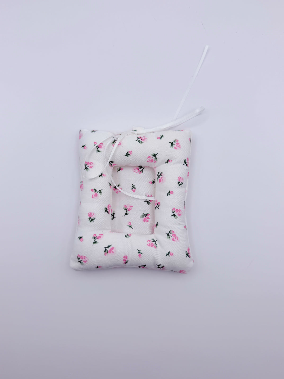 Pink Floral Photo Card Sleeve – DIY Pendant & Bag Tag