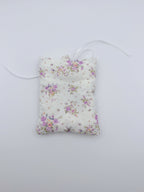Purple Floral Photo Card Sleeve – DIY Pendant & Bag Tag