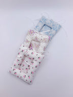 Pink Floral Photo Card Sleeve – DIY Pendant & Bag Tag