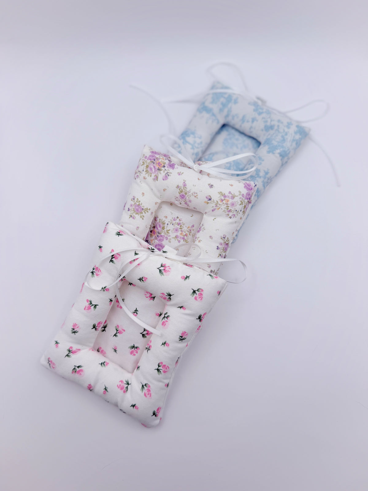 Pink Floral Photo Card Sleeve – DIY Pendant & Bag Tag