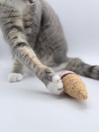 Crochet Ice Cream Cone Squishy Toy – For Humans & Pets
