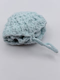 Crochet Shell Mesh Bag – Blue