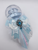 Seventeen Lightstick Bow Decoration – Blue & White