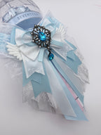 Seventeen Lightstick Bow Decoration – Blue & White