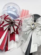 Seventeen Lightstick Bow Decoration – Red & White